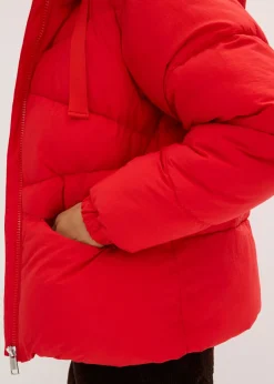 bonprix bonprix Chaqueta guateada repelente al agua rojo lava Online