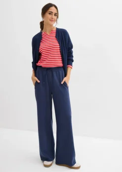 bonprix bonprix Chaqueta holgada de chándal de neopreno Azul marino Clearance