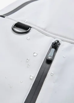 bonprix bonprix Chaqueta impermeable de esquí con protector antinieve Blanco New