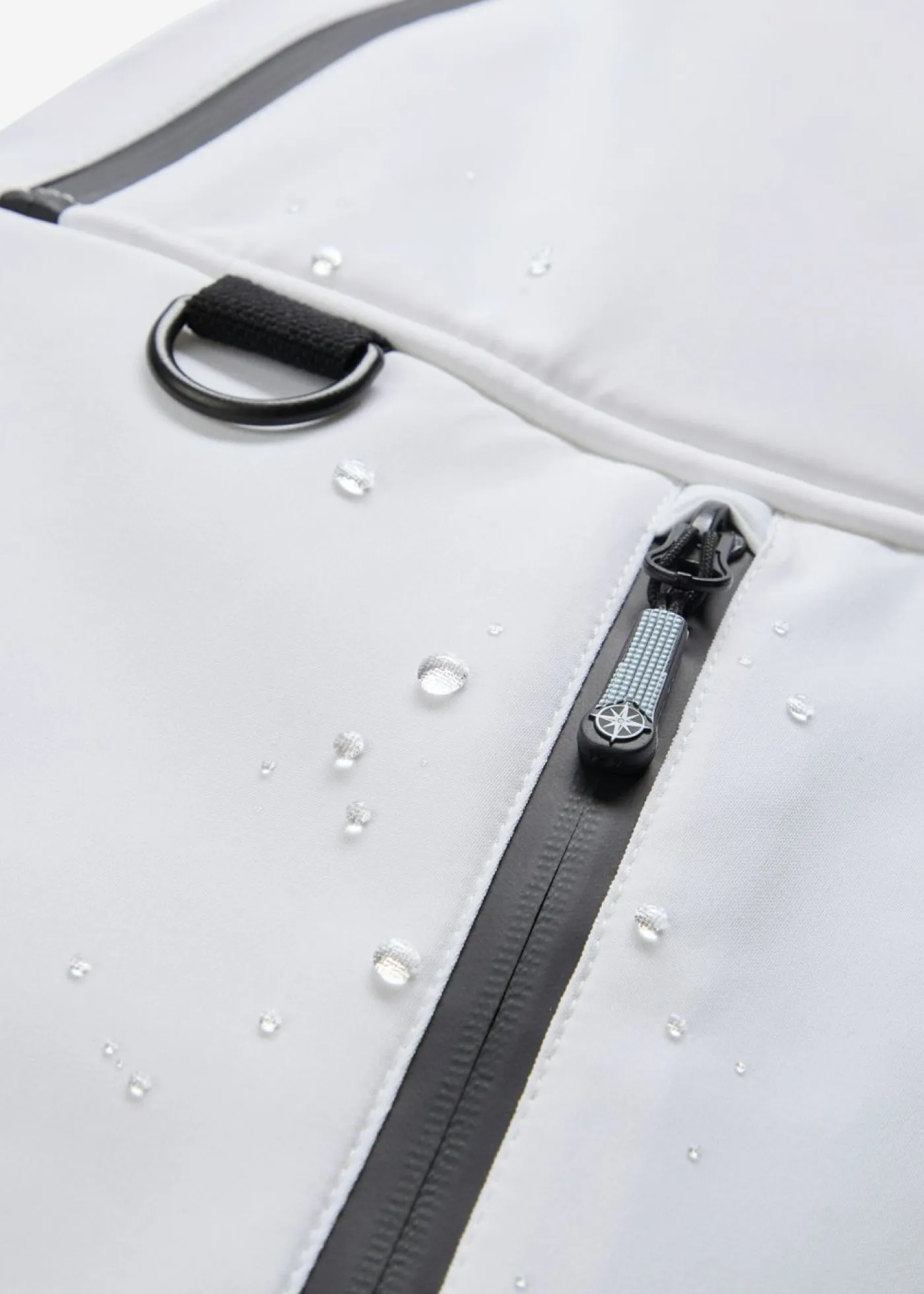 bonprix bonprix Chaqueta impermeable de esquí con protector antinieve Blanco New