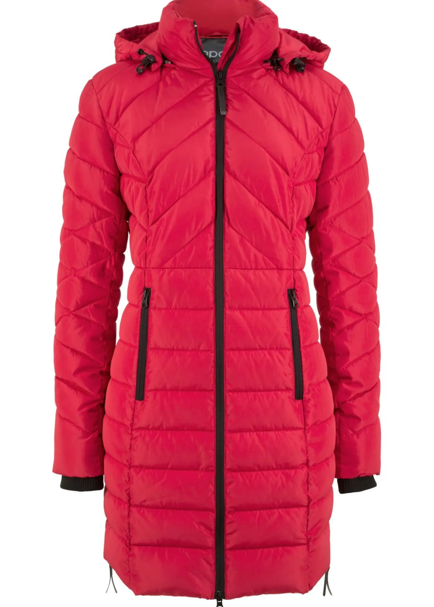 bonprix bonprix Chaqueta larga acolchada con relleno Rojo New