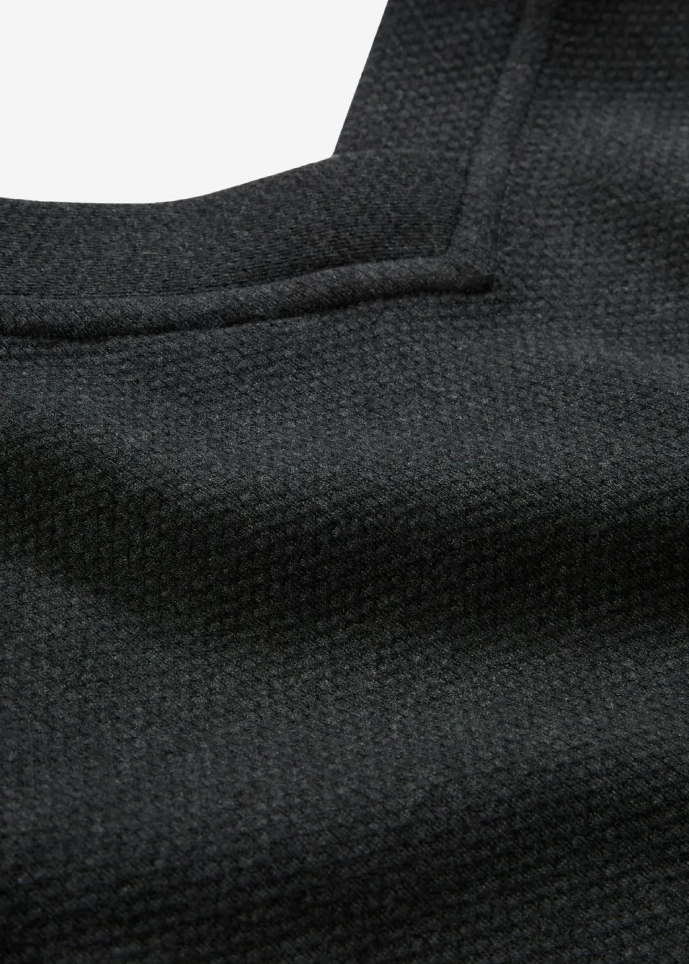 bonprix bonprix Chaqueta larga de chándal en suave mezcla de algodón Antracita jaspeado Sale