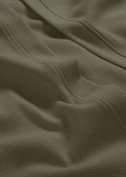bonprix bonprix Chaqueta larga de chándal en suave mezcla de algodón Verde oliva oscuro Discount