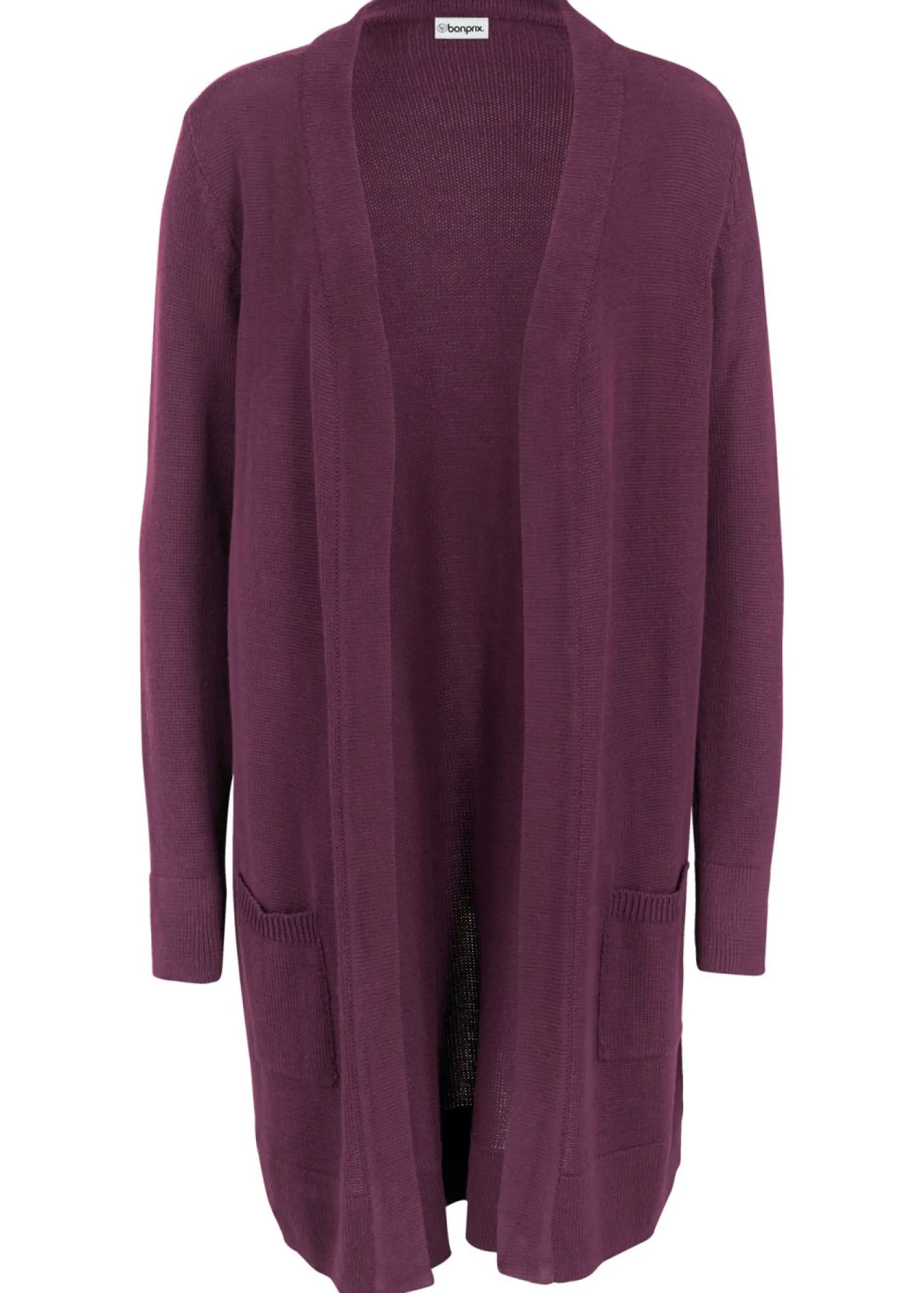 bonprix bonprix Chaqueta larga de punto Burdeos Online