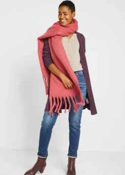 bonprix bonprix Chaqueta larga de punto Burdeos Online