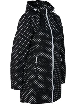 bonprix bonprix Chaqueta larga de Softshell negro topos Best