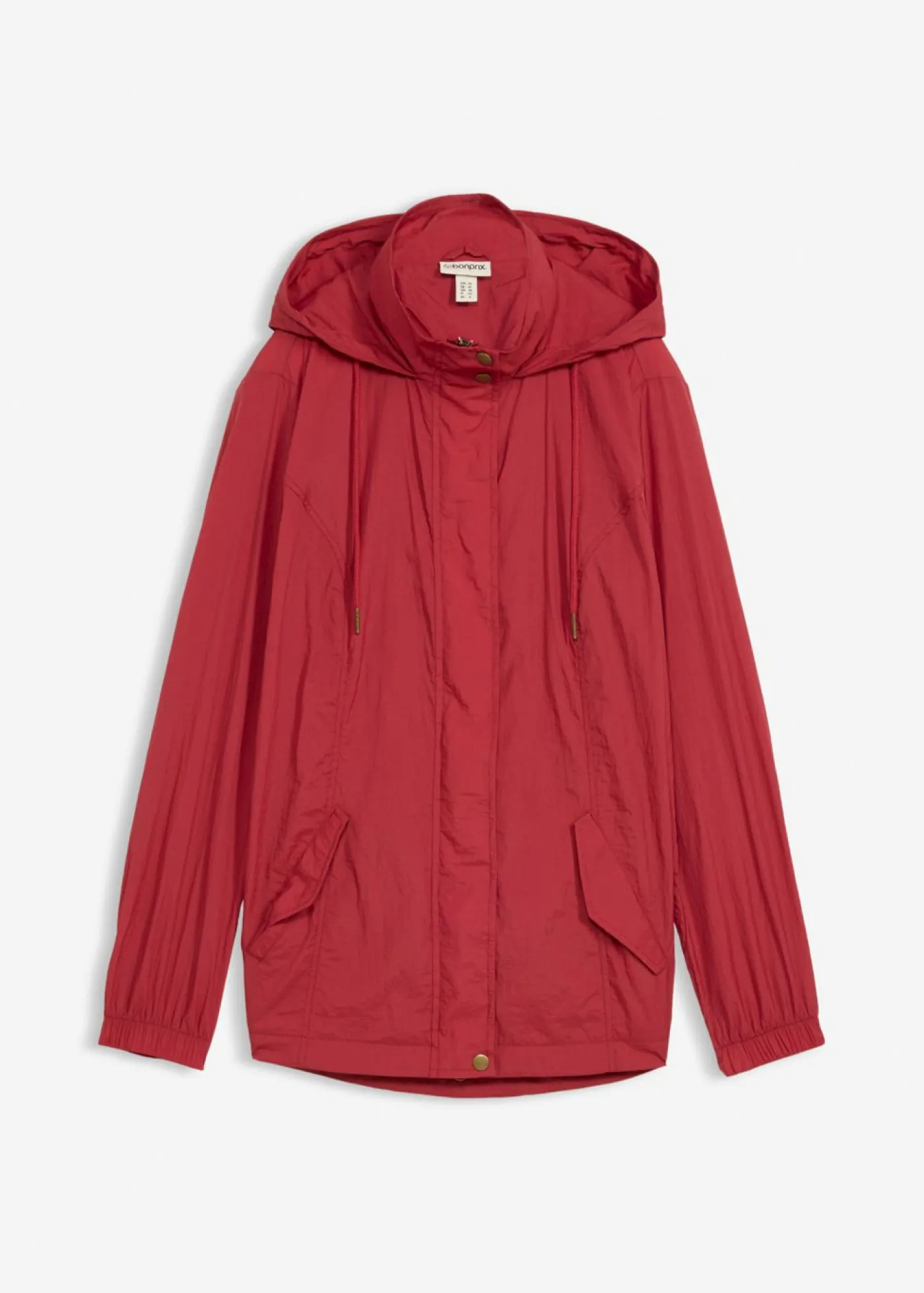 bonprix bonprix Chaqueta ligera de entretiempo con capucha Cereza Sale