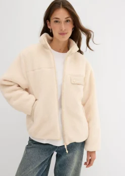 bonprix bonprix Chaqueta polar gris guijarro New