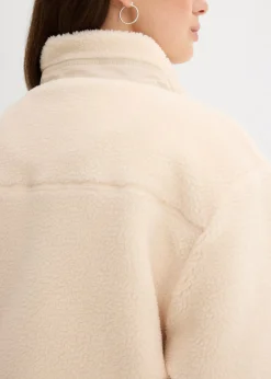 bonprix bonprix Chaqueta polar gris guijarro New