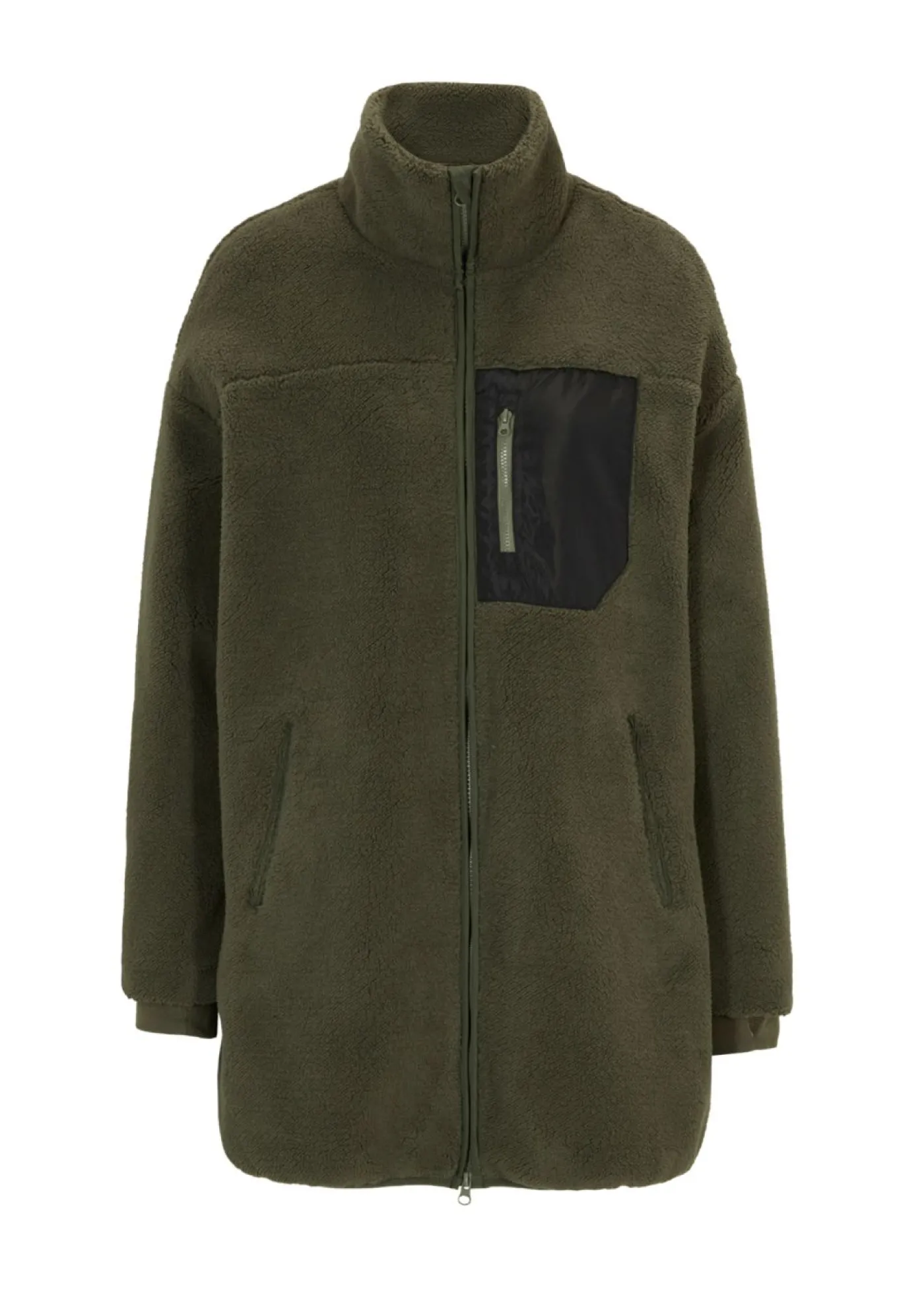 bonprix bonprix Chaqueta polar Verde oliva oscuro Best