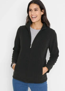 bonprix bonprix Chaqueta polar Negro Outlet