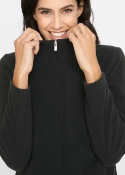 bonprix bonprix Chaqueta polar Negro Outlet