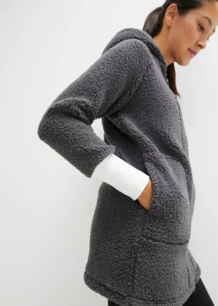 bonprix bonprix Chaqueta polar pizarra Best