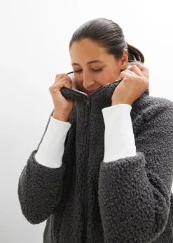 bonprix bonprix Chaqueta polar pizarra Best