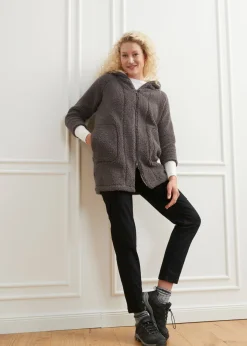 bonprix bonprix Chaqueta polar pizarra Best