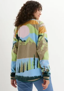 bonprix bonprix Chaqueta polar Azul claro Clearance