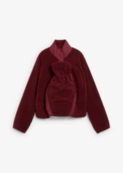 bonprix bonprix Chaqueta polar premamá/de porteo 3 en 1 mora oscuro Online