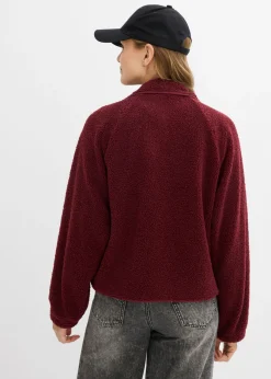 bonprix bonprix Chaqueta polar premamá/de porteo 3 en 1 mora oscuro Online