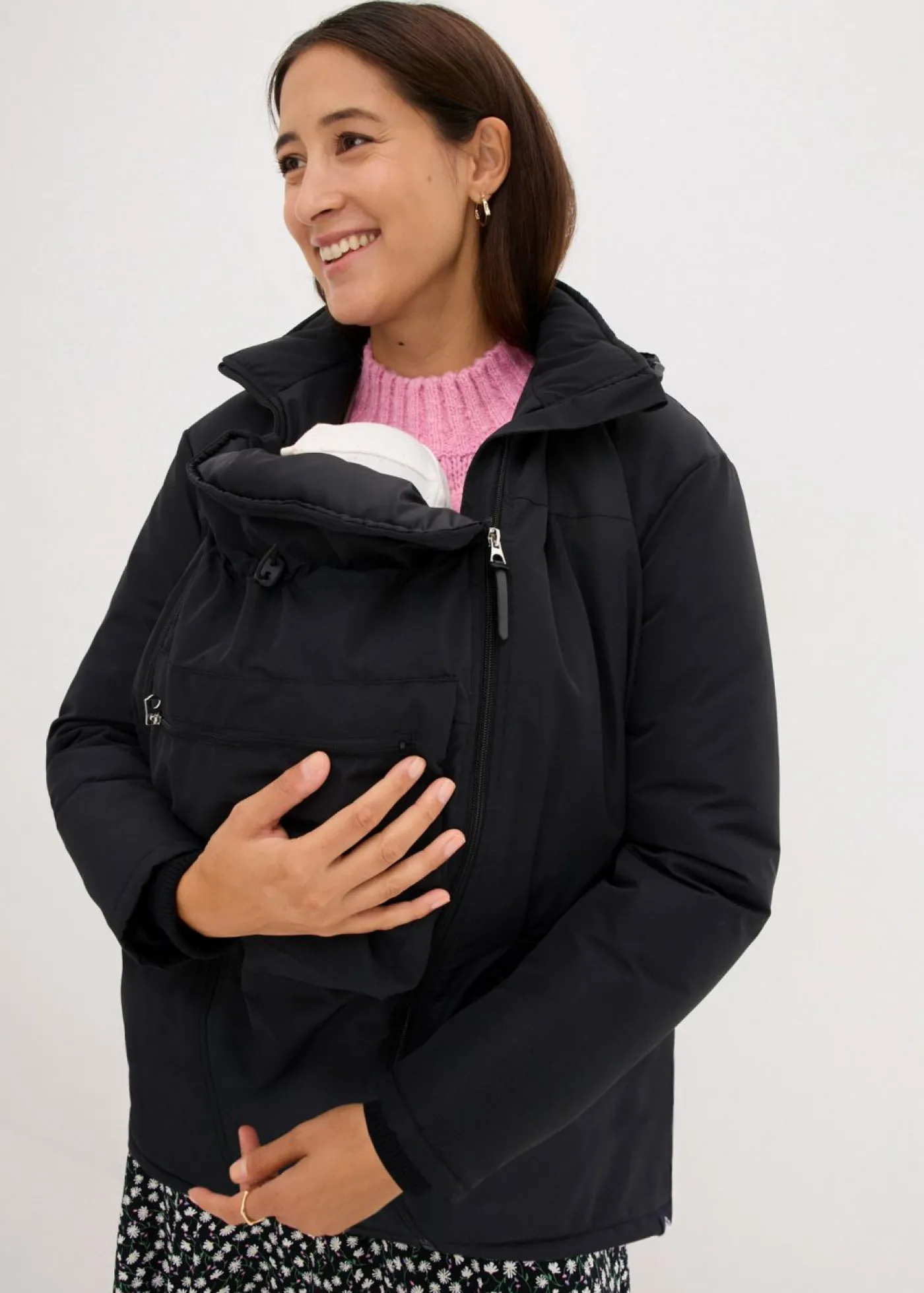 bonprix bonprix Chaqueta premamá Negro Discount