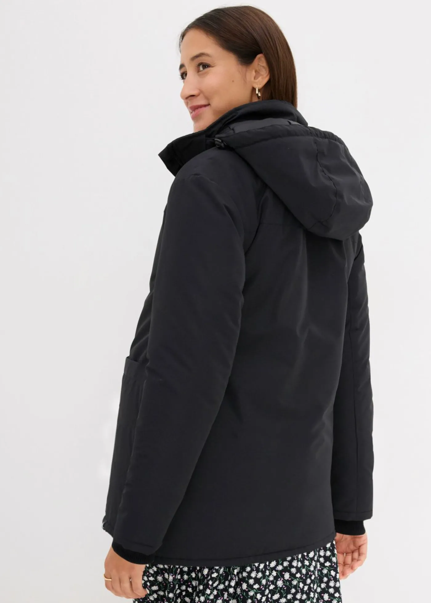 bonprix bonprix Chaqueta premamá Negro Discount