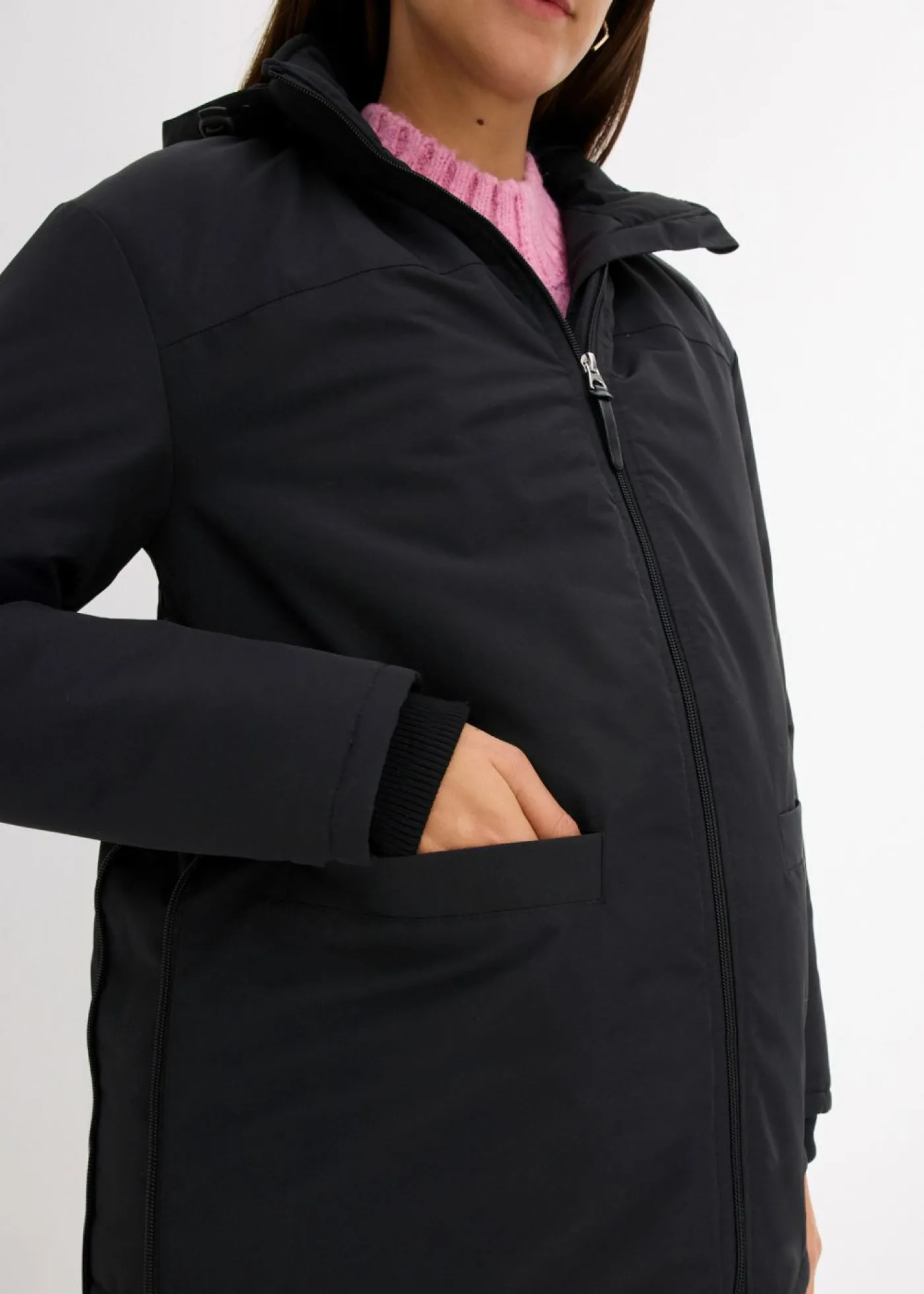 bonprix bonprix Chaqueta premamá Negro Discount