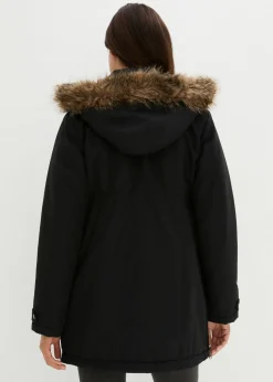 bonprix bonprix Chaqueta premamá funcional y de porteo 3 en 1 Negro Hot