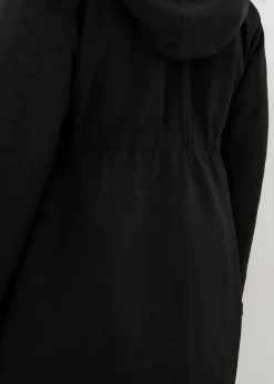bonprix bonprix Chaqueta premamá funcional y de porteo 3 en 1 Negro Hot