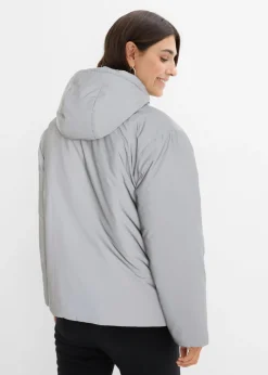 bonprix bonprix Chaqueta premamá reflectante 3 en 1 con inserto para porteo y para el embarazo Gris Online