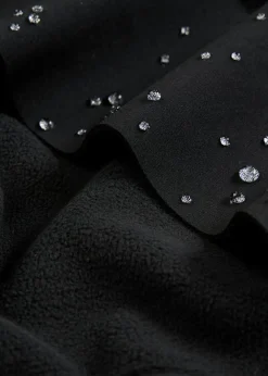 bonprix bonprix Chaqueta softshell 4 en 1 con inserto para bebé en la parte delantera y trasera Negro Best