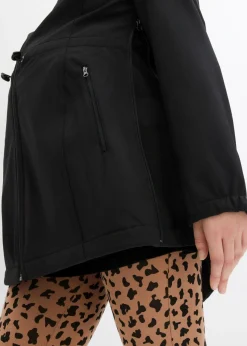 bonprix bonprix Chaqueta softshell de porteo/premamá con ancho regulable Negro Discount