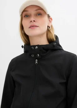 bonprix bonprix Chaqueta softshell de porteo/premamá con ancho regulable Negro Discount