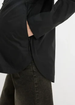 bonprix bonprix Chaqueta ultraligera premamá/de porteo resistente al viento y a la lluvia Negro New