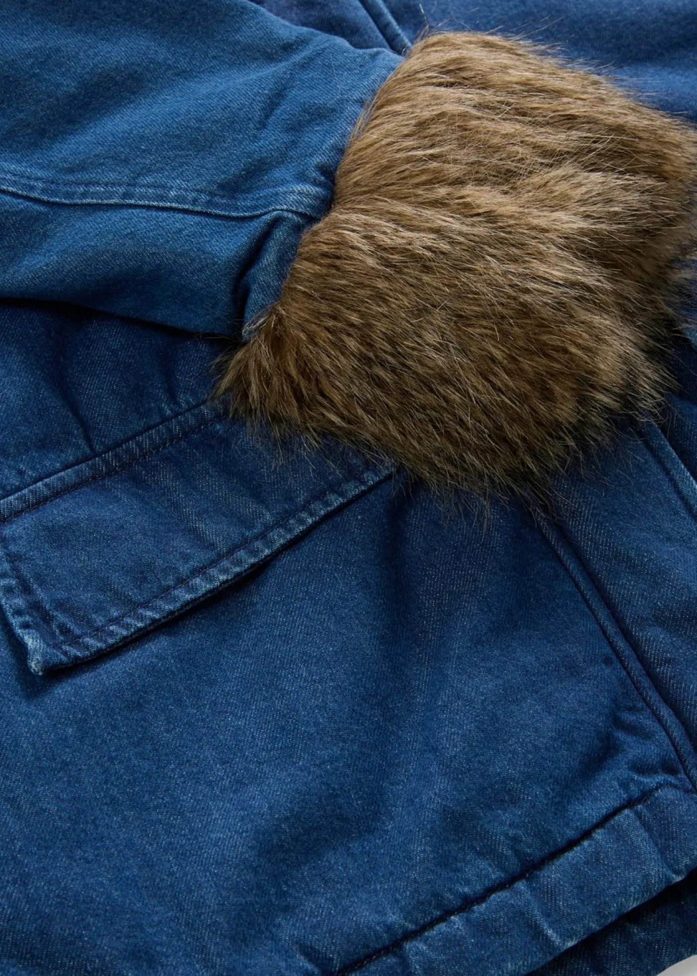 bonprix bonprix Chaqueta vaquera con ligero guateado Azul piedra Sale