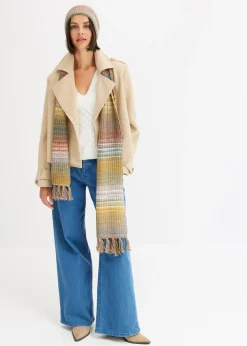 bonprix bonprix Chaquetón marinero Beige Sale