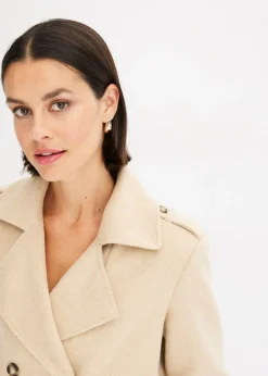 bonprix bonprix Chaquetón marinero Beige Sale