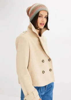 bonprix bonprix Chaquetón marinero Beige Sale