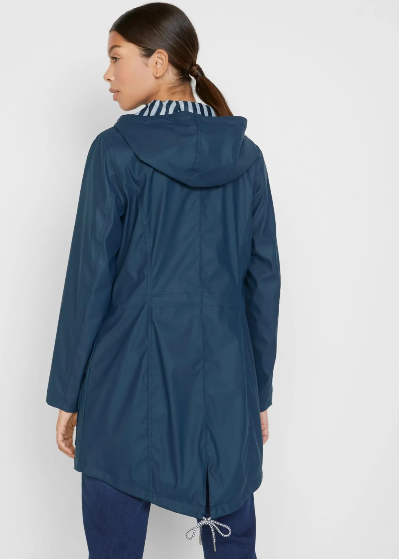 bonprix bonprix Chubasquero impermeable Azul marino Discount