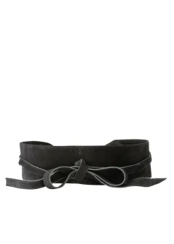 bonprix bonprix Cinturón de cuero Negro Outlet