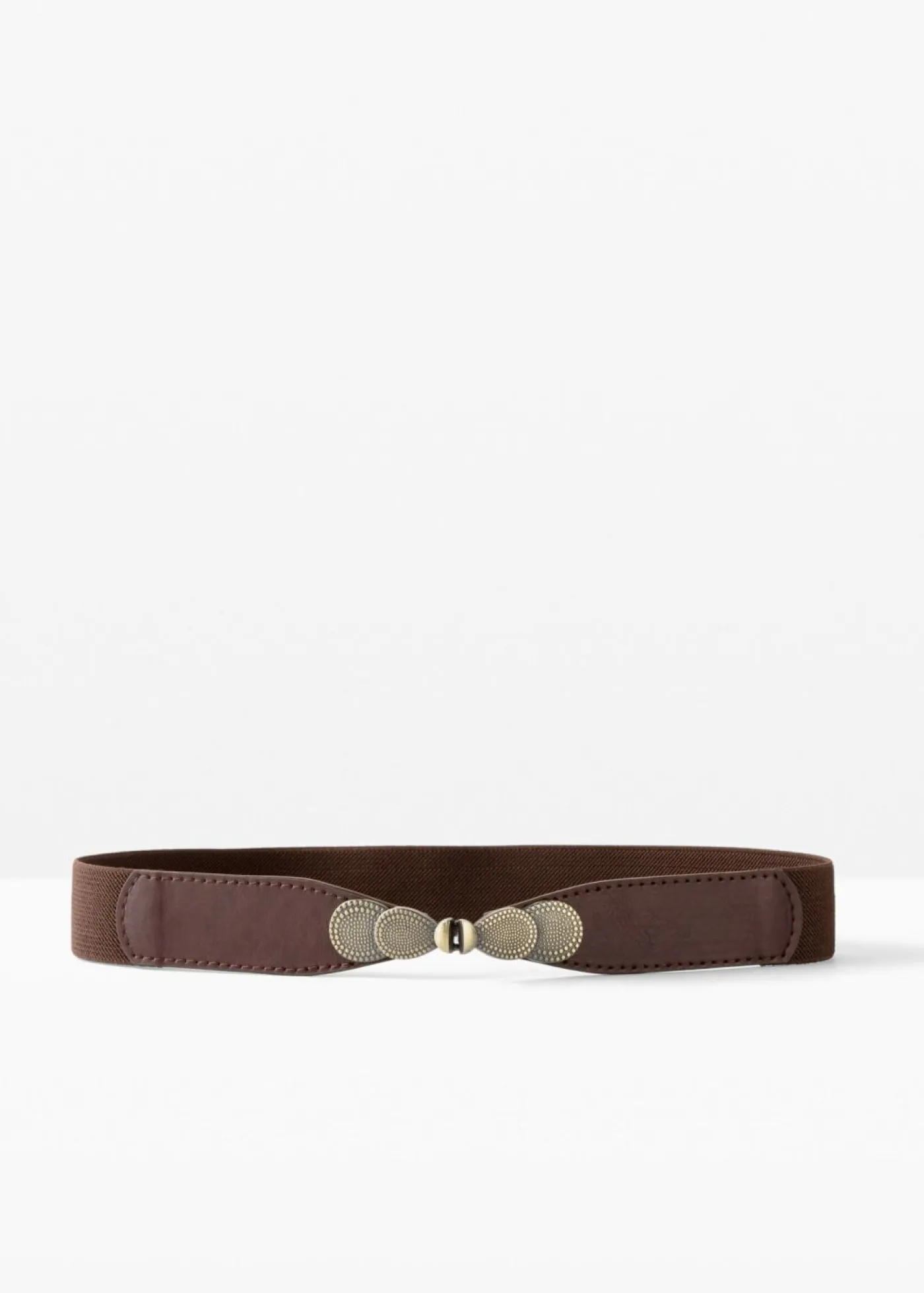 bonprix bonprix Cinturón elástico Marrón café-dorado Clearance