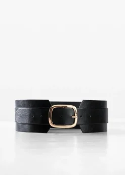 bonprix bonprix Cinturón para cintura negro-oro metálico Hot