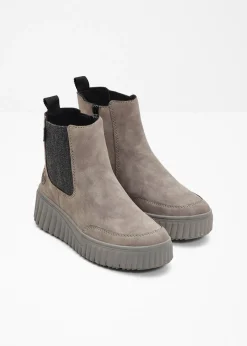 bonprix Rieker Cómodas botas Rieker forradas Gris Sale