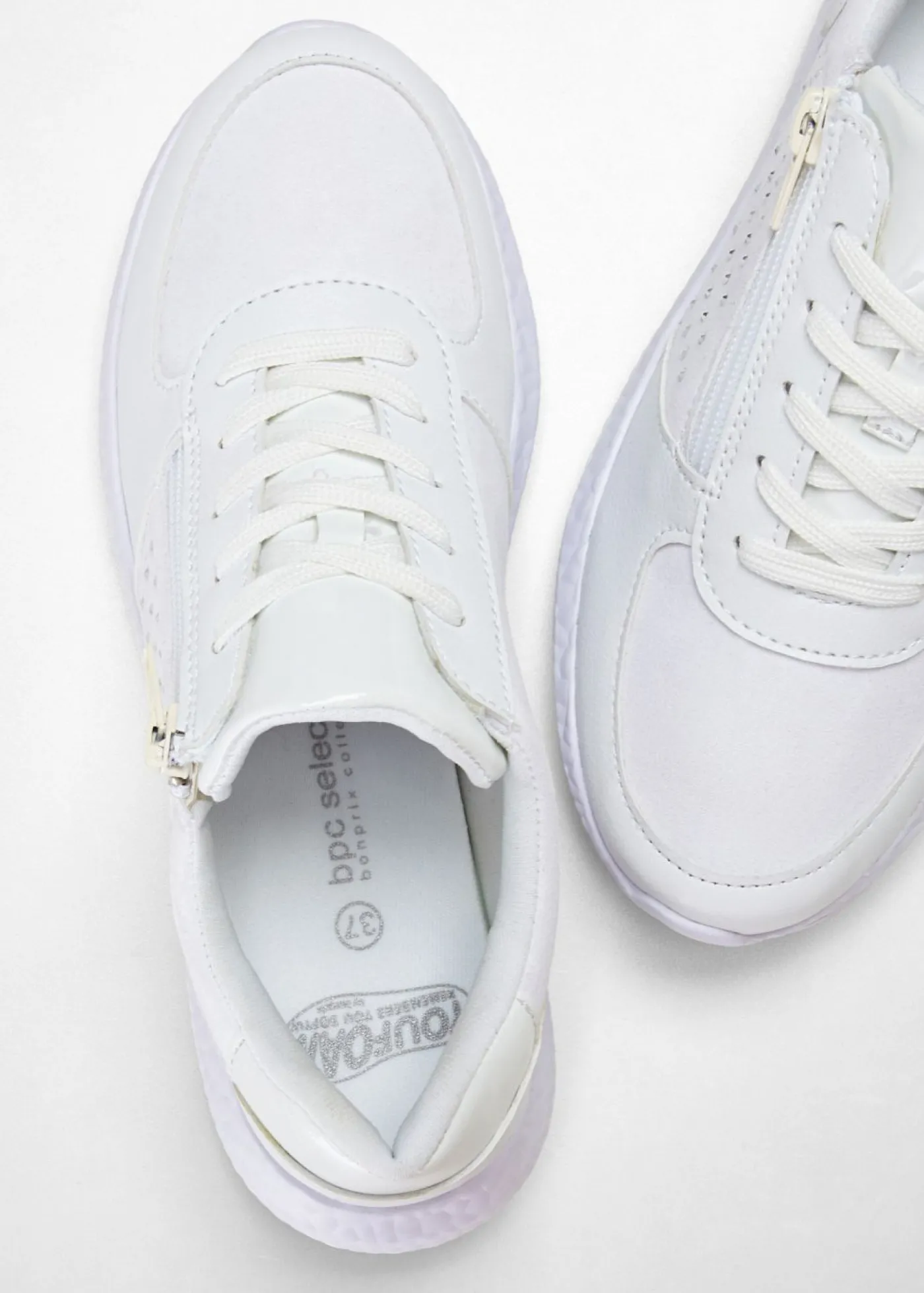 bonprix bonprix Cómodas zapatillas Blanco Best