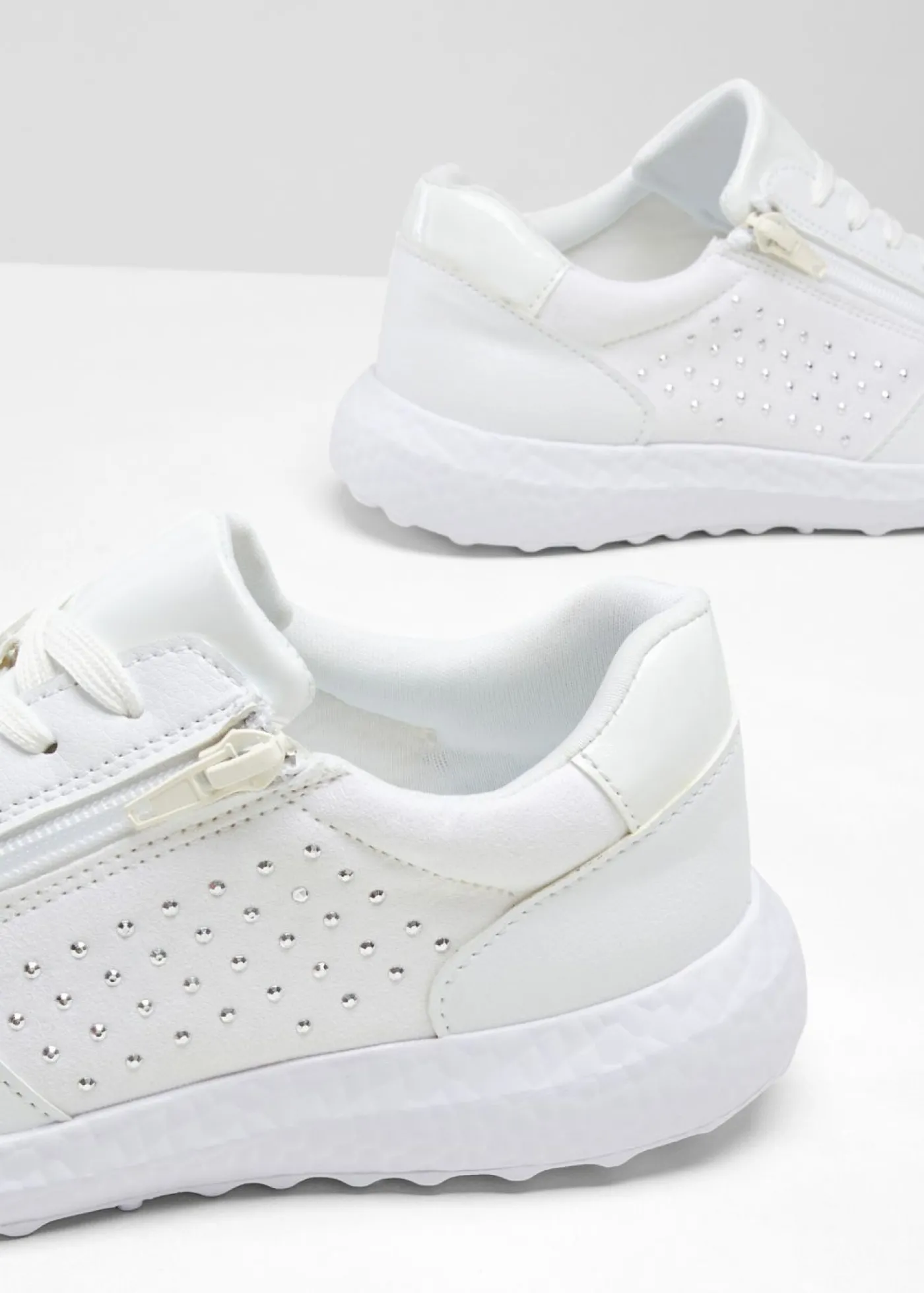 bonprix bonprix Cómodas zapatillas Blanco Best
