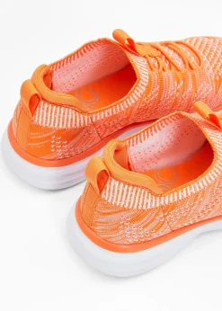 bonprix bonprix Cómodas zapatillas sin cordones de material suave Naranja claro Best