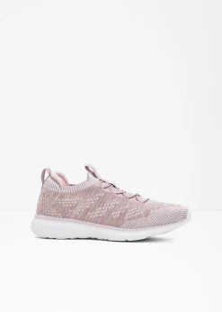 bonprix bonprix Cómodas zapatillas sin cordones de material suave Violeta