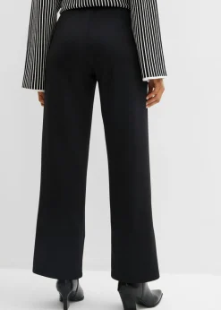 bonprix bonprix Cómodo pantalón de chándal fluido Negro