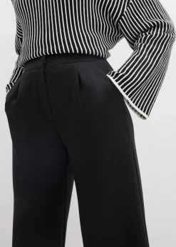 bonprix bonprix Cómodo pantalón de chándal fluido Negro