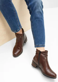 bonprix Rieker Cómodos botines Rieker con plantilla acolchada marrón Online