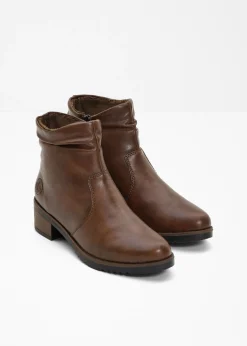 bonprix Rieker Cómodos botines Rieker con plantilla acolchada marrón Online