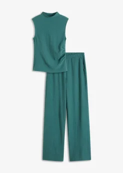 bonprix bonprix Conjunto de punto verde mate Discount